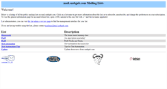Desktop Screenshot of mail.szabgab.com